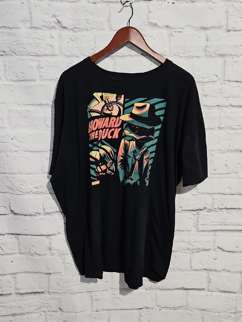 Funko Black Howard the Duck Comic Style Graphic Tee